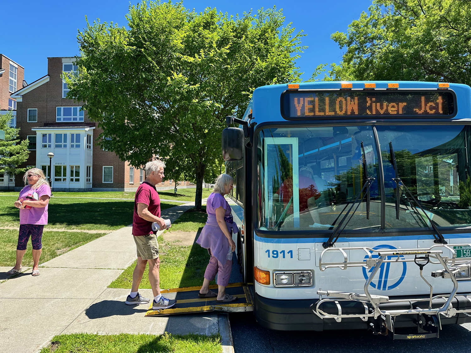 Image for Yellow: UVAC; White River Jct; W. Lebanon; Hanover Route